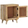 vidaXL Bedside Cabinet Multicolored wood finish