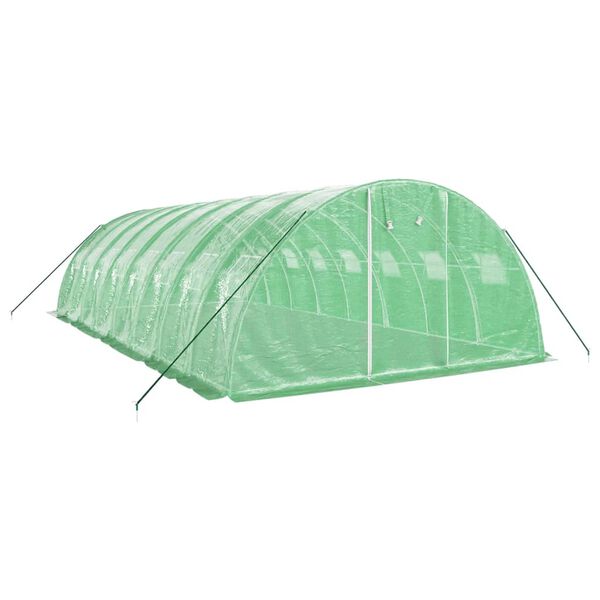 vidaXL Greenhouse Green Polyethylene (PE) Large UV-resistant materials