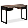 vidaXL Desk Varies Solid reclaimed wood 47.2 x 19.7 x 29.9 in Desk