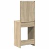vidaXL Dressing Table Sonoma oak 50 x 41 x 135 cm Engineered wood