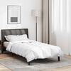 vidaXL Summer Duvet White 55.12 x 86.61 in Feather