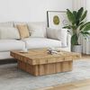 vidaXL Coffee Table Artisan Oak Engineered Wood Medium Coffee Table