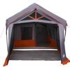 vidaXL Tents with Roof Gray and orange 620 x 322 x 240 cm Polyester