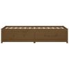 vidaXL Day Bed Honey brown Solid Pine Wood, Plywood 31.5 x 78.7 in
