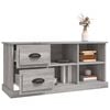 vidaXL TV Cabinet Grey sonoma Engineered wood Medium TV Cabinet