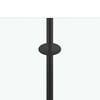 vidaXL Bi-Folding Shower Enclosure ESG 47.2"x26.8"x51.2" Black