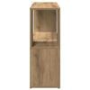 vidaXL Book Cabinet Artisan oak Engineered wood Medium Book Cabinet