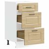 vidaXL Kitchen Base Cabinet Sonoma oak Engineered wood Medium