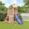 vidaXL Outdoor Playset Blue & Wood