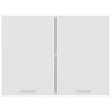 vidaXL Hanging Cabinet White Engineered Wood Standard Hanging Cabinet