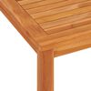 vidaXL Garden Dining Set Teak Wood Large Durable Garden Dining Set