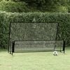 vidaXL 2 in 1 Soccer Rebounder Football Goal 79.5x40.9x47.2" Steel