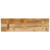 vidaXL Table Top Natural Mango Wood Solid mango wood 43 x 15.7 x 1.5 in