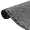vidaXL Doormat Gray Polypropylene and PVC 45.3 x 78.7 in Non-slip