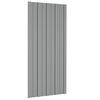 vidaXL Roof Panels 36 pcs Galvanised Steel Grey 39.4x17.7"