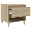 vidaXL Bedside Table Set of 2 Sonoma oak