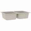 vidaXL Kitchen Sink Beige 76 x 48 x 30 cm Granite