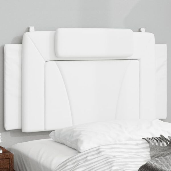 vidaXL Headboard Cushion White