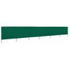 vidaXL Wind Screen Green Non-woven fabric, wood 315 in x 63 in