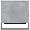 vidaXL Coffee Table Concrete Grey Engineered Wood, Metal Medium