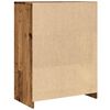 vidaXL Bathroom Cabinet Old Wood 23.6x13.0x31.5" Engineered Wood