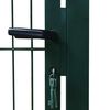 vidaXL 2D Fence Gate (Single) Green 39.4x47.2"