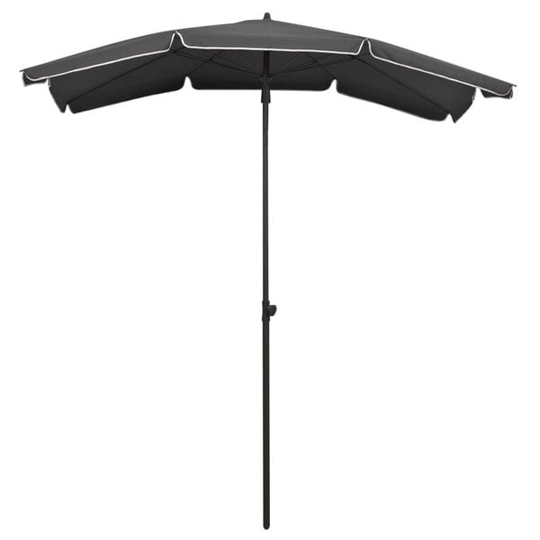 vidaXL Garden Parasol Anthracite Polyester, Steel Large Tiltable