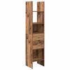 vidaXL Book Cabinet Old wood 40 x 35 x 180 cm Engineered wood