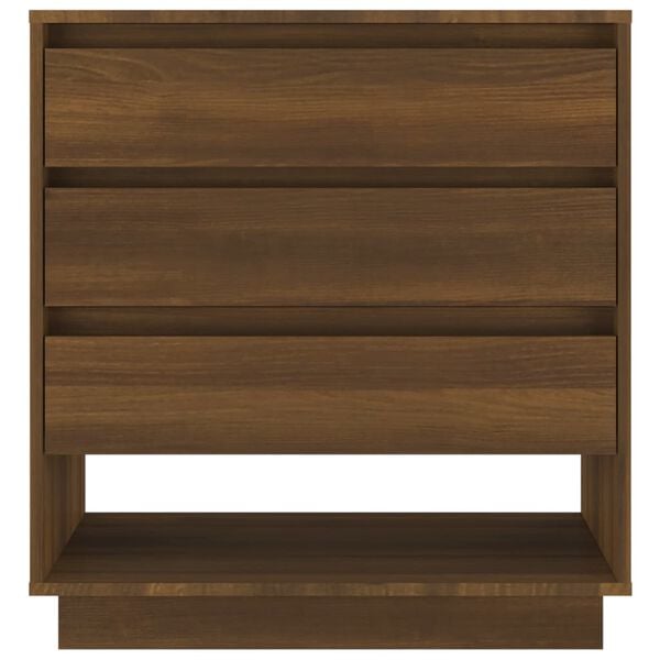 vidaXL Sideboard Brown Oak Engineered Wood Medium Sideboard