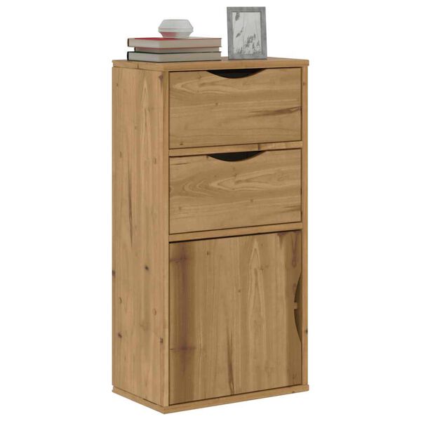 vidaXL Side Cabinet Honey