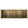 vidaXL Garden Planter Treated Wood Vacuum pressure impregnated pinewood