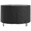 vidaXL Outdoor Furniture Cover Black 102 x 102 x 71 cm 420D fabric