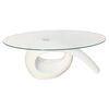 vidaXL Coffee Table High gloss white