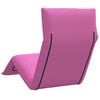 vidaXL Folding Sun lounger Pink 175x54x8,5 cm Oxford Fabric