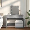 vidaXL Dressing Table Concrete Grey Engineered Wood