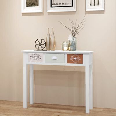 vidaXL French Console Table Wood