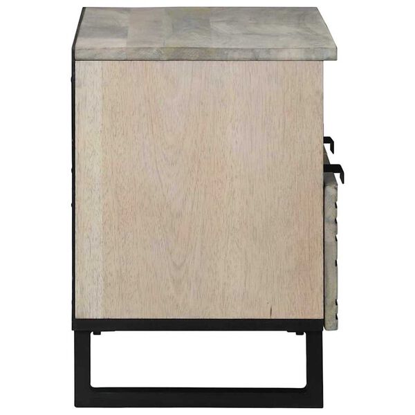 vidaXL TV Units White 27.56 x 12.99 x 18.11 in Engineered wood