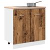 vidaXL Sink Bottom Cabinet Old wood Engineered wood Standard