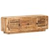 vidaXL TV Cabinet Natural wood tones Rough mango wood Standard