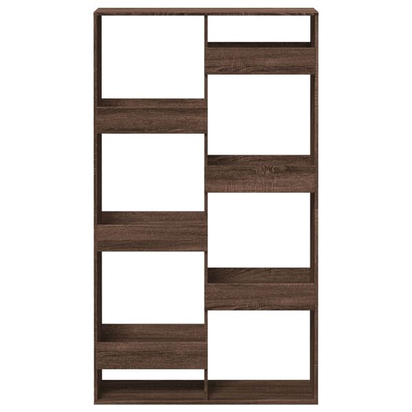 vidaXL Room Divider Brown Oak Engineered Wood Room Divider Rectangular