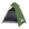 vidaXL Camping Tent Dome 2-Person Green Waterproof