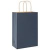 vidaXL Paper Bags 50 pcs with Handles Blue 21x11x31 cm