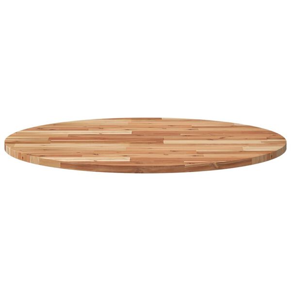 vidaXL Table Top Natural wood Solid Acacia wood 31.5 in across