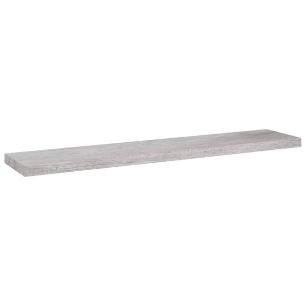 vidaXL Wall Shelf Concrete grey Honeycomb MDF Wall mounting Wall Shelf