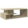 vidaXL Coffee Table Sonoma Oak Engineered Wood Large Coffee Table