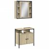 vidaXL Bathroom Furniture Set Sonoma oak