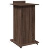 vidaXL Lectern Brown Oak Engineered Wood Standard Lectern Rectangular