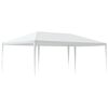 vidaXL Party Tent White Polyethylene, Iron 13.1 x 19.7 ft Durable