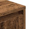 vidaXL Bedside Cabinet Set of 2 Old wood Engineered wood Medium