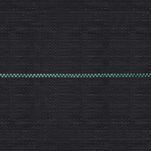 vidaXL Weed Membrane Black Polypropylene 3.3 x 656.2 ft Durable